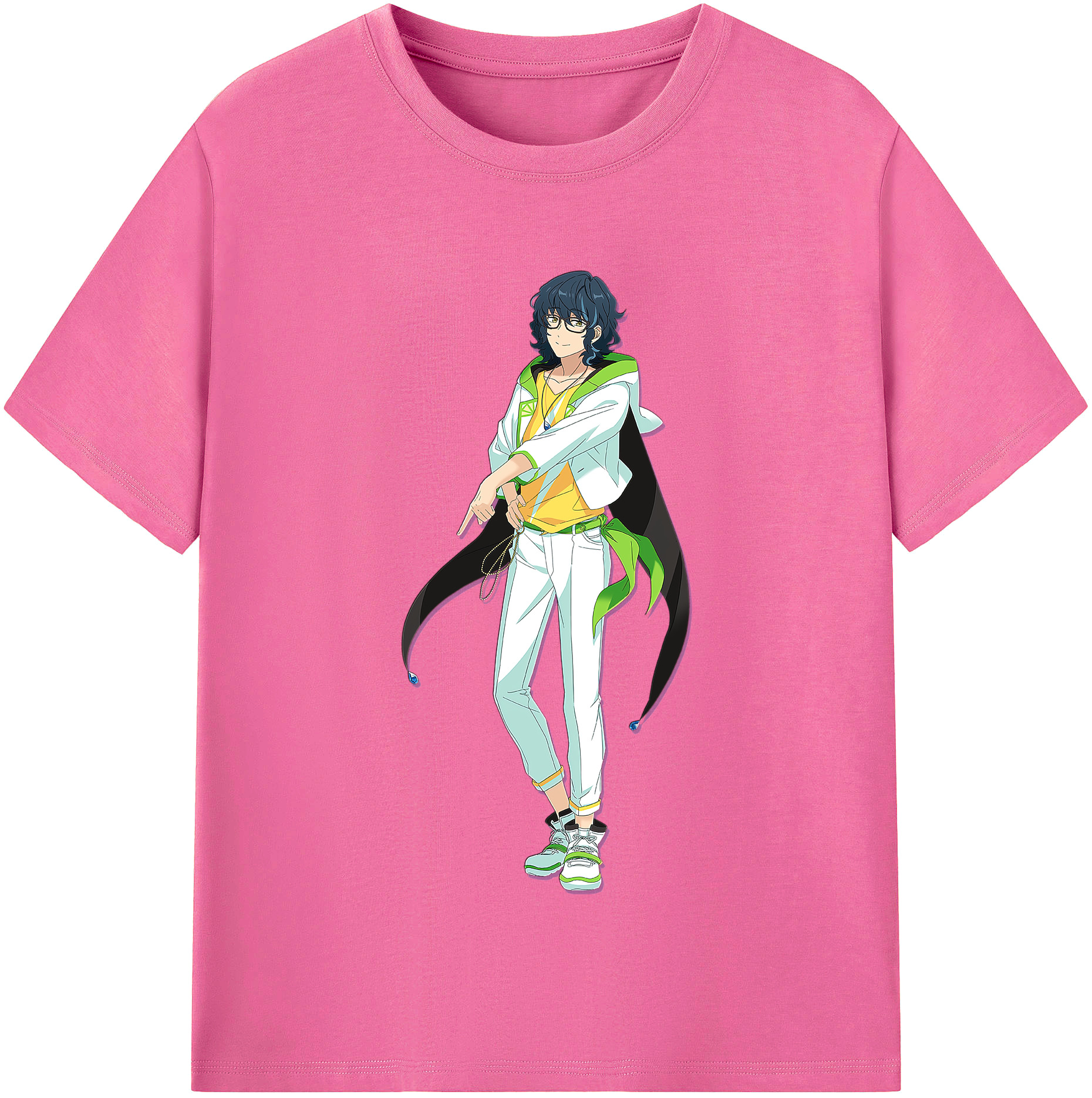 （画像用） あんさんぶるスターズ! Ensemble Stars レディースカジュアルプリントTシャツ（綿100％）